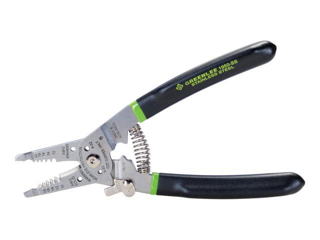 Wire Stripper,18 to 10 AWG,7-1/4 In GREENLEE 1950-SS
