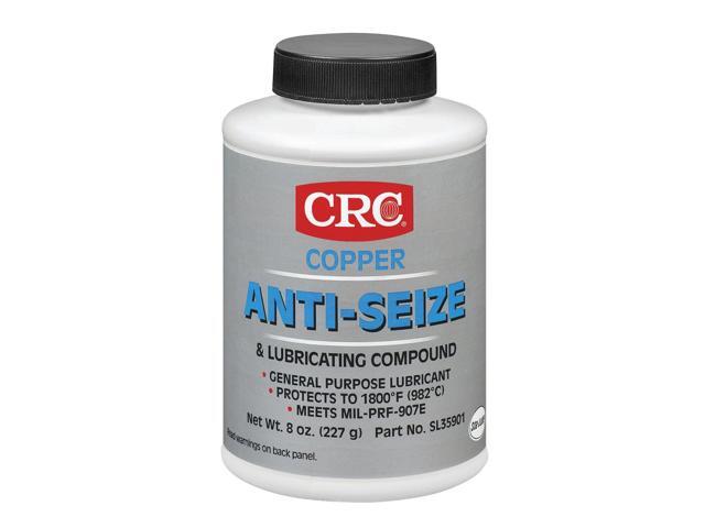 CRC SL35901 Anti-Seize,8 oz.,Copper,Brush Top Bottle