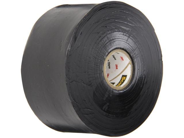3M 130C Scotch Linerless Rubber Splicing Tape: 2 in x 30 ft. (Black)