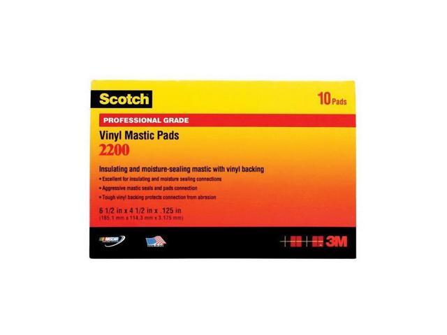 3M 2200-6-1/2X4-1/2IN Mastic Tape, 125 mil, 6-1/2' x 4-1/2'