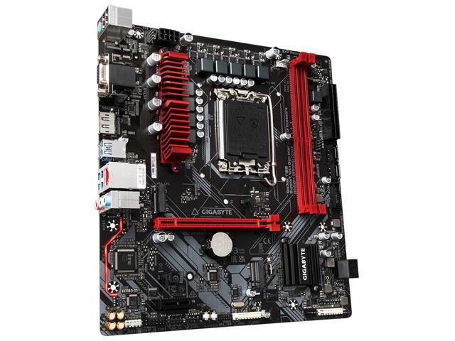 GIGABYTE B660M GAMING DDR4 LGA 1700 Intel 12th mATX Motherboard, with Phases Hybrid Digital VRM with MOS Heatsink, 2 x PCIe 4.0 M.2, 2.5GbE LAN,...