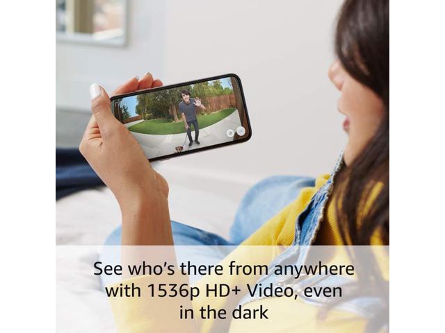 Ring - Wired Doorbell Pro Smart WiFi Video Doorbell - Satin Nickel - image 11