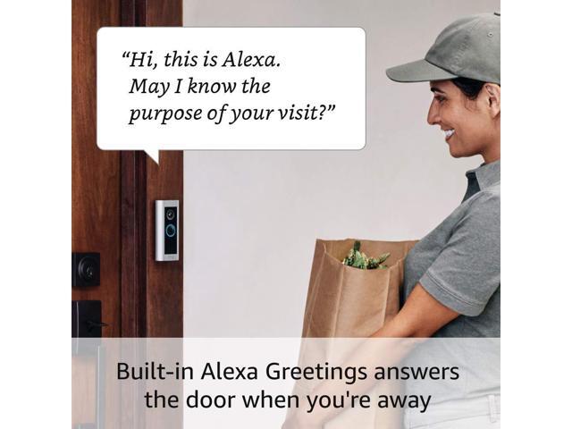 Ring - Wired Doorbell Pro Smart WiFi Video Doorbell - Satin Nickel - image 12