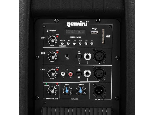 Gemini AS-2115P 15 2000 Watt 2-Way Full-Range PA Active Loudspeaker - image 2