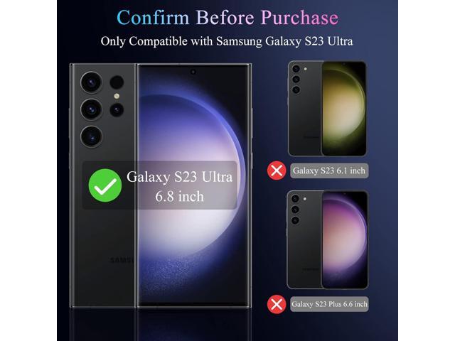 LYWHL [2 Pack] for Samsung Galaxy S23 Ultra Privacy Screen Protector [Not Glass], Anti-Spy Full Adhesive Flexible Film for Galaxy S23 Ultra 6.8,...