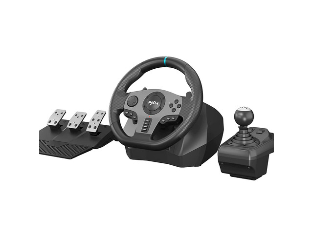 PXN Xbox Steering Wheel for PC V9 Gaming Steering Wheel 270/900 Degree Racing Wheel with Pedals and Shifter for PS4, PS3, Xbox One, Xbox Series...