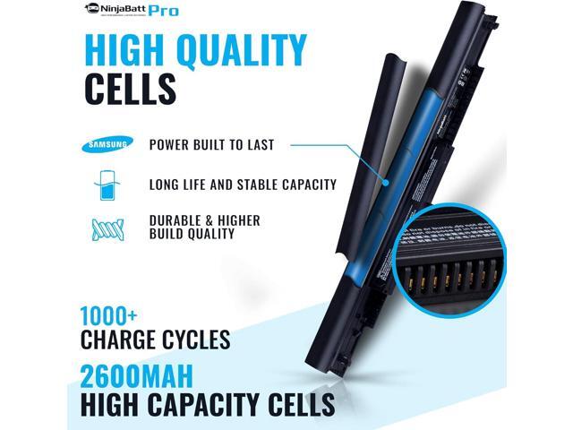 NinjaBatt Pro Battery for HP 807956-001 HS04 HS03 807957-001 807612-421 HSTNN-LB6U 255 250 G5 15-AY039WM 15-AY009DX 17-X061NR 15-BA009DX TPN-I119...
