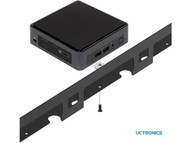 UCTRONICS NUC Rack Mount, 19' 1U Rackmount Supports 3 Units of Low Model NUC