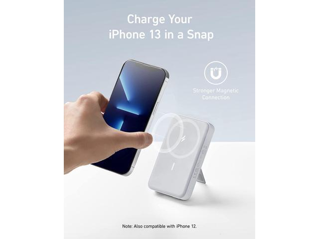Anker 633 Magnetic Battery (MagGo), 10,000mAh Foldable Magnetic Wireless Portable Charger, 20W USB-C Power Delivery for iPhone 14/14 Pro / 14 Pro...