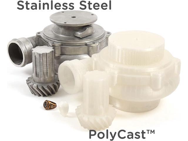 Polymaker PolyCast Filament 1.75mm for Investment Casting 750g Cardboard Spool - 3D Printer Filament for Lost Wax Investment Casting, Similar to...