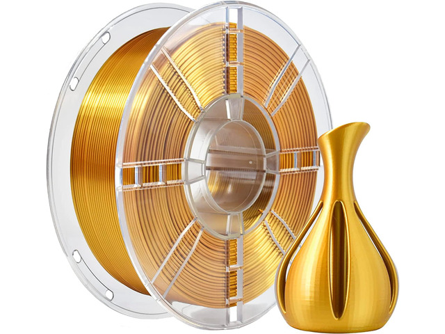 iBOSS PLA Plus (PLA+) 3D Printer Filament 1.75mm,1kg Spool (2.2lbs) Silk Shiny Filament 3D Printing Filament,Dimensional Accuracy +/- 0.02mm,PLA...
