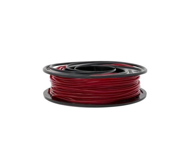 Gizmo Dorks 3D Printer Filament 1.75mm 200g, 4 Color Pack - Flexible Red, Polycarbonate Blue, Nylon Clear, PETG Green