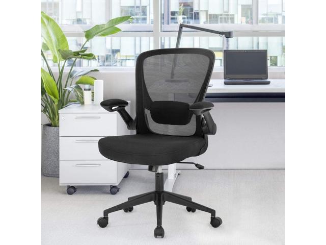 Home Office Chair Ergonomic Desk Chair Mesh Computer Chair Swivel Rolling Executive Task Chair with Lumbar Support Arms Mid Back Adjustable Chair...
