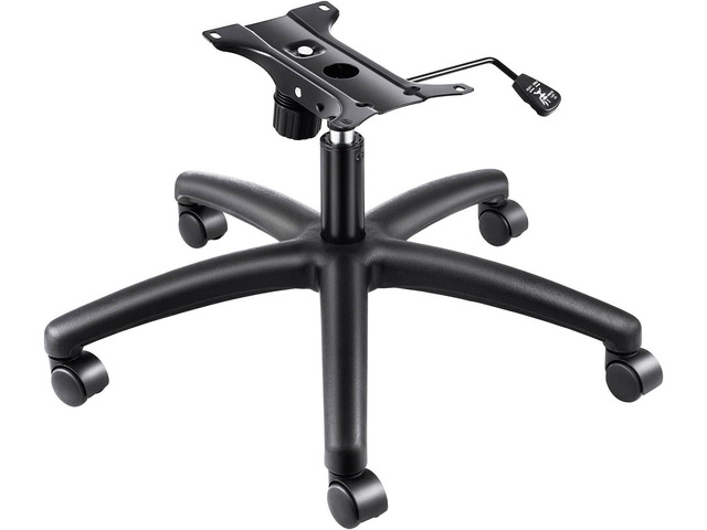 Topdeep 28' Swivel Chair Base Replacement, Office Chair Base, 350 Pounds Heavy Duty Gaming Chair Replacement Base with Bottom Plate Stand Cylinder...
