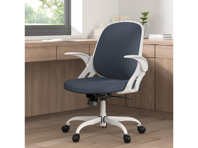 Home Office Chair Work Desk Chair Comfort Ergonomic Swivel Computer Chair, Breathable Mesh Desk Chair, Lumbar Support Task Chair with Wheels and...
