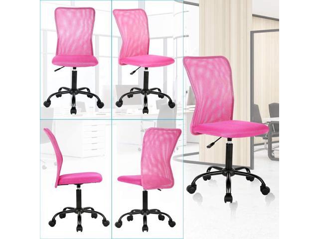 Ergonomic Desk Chair Mid Back Mesh Chair Height Adjustable Office Chair, Home Office Chair Modern Task Computer Chair No Armrest Executive Rolling...