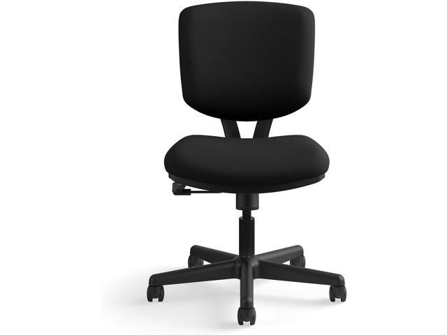 HON Volt Armless Task Chair, Black