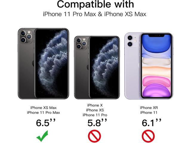 JETech Privacy Full Coverage Screen Protector for iPhone 11 Pro Max/XS Max 6.5-Inch, Anti-Spy Tempered Glass Film, Edge to Edge Protection...