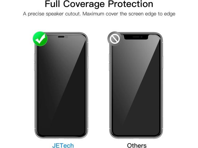 JETech Privacy Full Coverage Screen Protector for iPhone 11 Pro Max/XS Max 6.5-Inch, Anti-Spy Tempered Glass Film, Edge to Edge Protection...