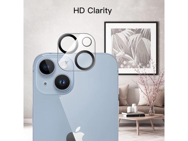 JETech Full Coverage Screen Protector for iPhone 14 6.1-Inch (NOT FOR iPhone 14 Plus 6.7-Inch) with Camera Lens Protector, Tempered Glass Film, HD...