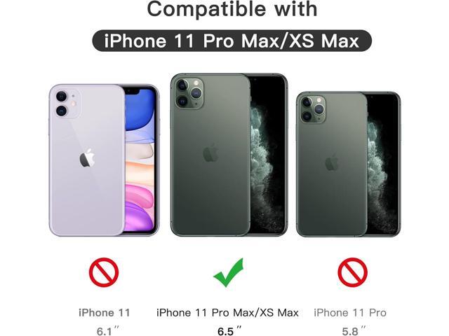 JETech Full Coverage Screen Protector for iPhone 11 Pro Max/iPhone XS Max 6.5-Inch, Black Edge Tempered Glass Film with Easy Installation Tool,...