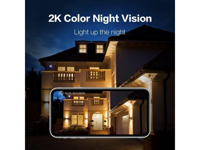 Solar Security Cameras Wireless Outdoor, 2K Pan Tilt 360° View Battery Powered 2-Way Talk Outdoor Camera Wireless 3MP PTZ WiFi Surveillance Cam...