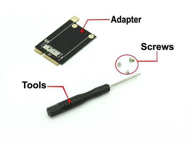Mini PCI-Express Wireless WiFi Convert Adapter Converter Card for BCM94331CD BCM