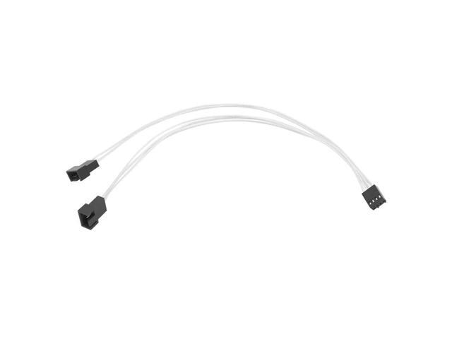 Mainboard CPU 4 PIN Fan Extention Cable PWM 4p Adapter Wire Computer Case 4 PIN Power Cables Connectors Fan Splitter(1 to 3)