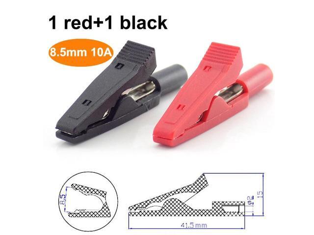 Banana plug 2mm Connector Cable Crocodile Insulated Alligator Clip Test Probes Adapter Multimeter Alligator Pen Female Test