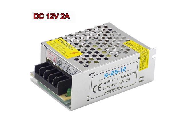 DC 12V 2A Transformer Power Supply CCTV Camera Converter for LED Strip Light Switch Driver Charger Step Down Adapter L19