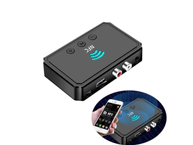 NFC Bluetooth-compatible 5.0 4.2/4.1/4.0/3.0/2.0/1.0 Music Receiver Wireless Audio Handsfree for TV Car DVD Adapter Dongle