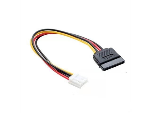 PH 2.0mm 4Pin Small Type to 15Pin HDD SATA Power Supply Cable Cord 20AWG Wire For Industrial all-in-one HD Mini PC PDD (0.4m)
