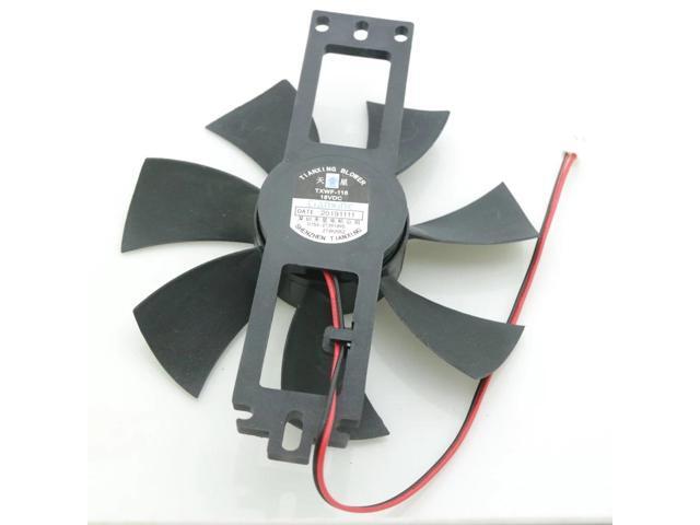 DC BRUSHLESS FAN TXWF-116 DC18V 11.6cm 2wire 2pin Fan For Induction Cooker Cooling Fan 2Pin
