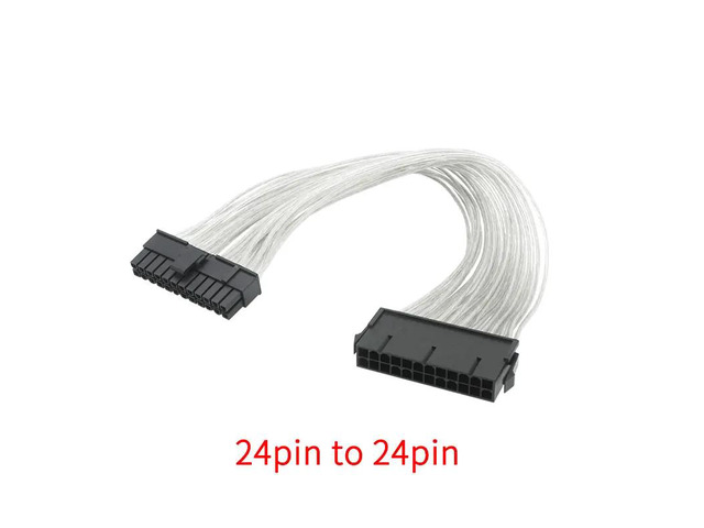Sleeve Extension Power Supply Cable 24-pin A TX/EPS/8-pin PCI-E GPU/8pin CPU/6-p
