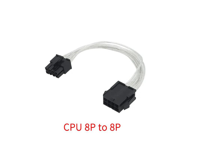 Sleeve Extension Power Supply Cable 24-pin A TX/EPS/8-pin PCI-E GPU/8pin CPU/6-p