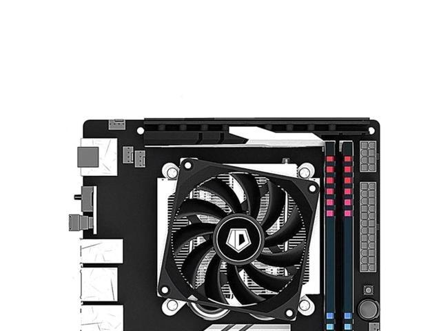 80mm Computer Case Cooling Fan PWM Silent Quiet Water Cooling System Chassis PC Cooler HB Hydraulic Bearing 12v