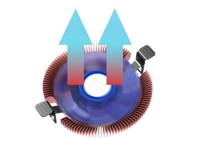 E86 Utral Thin 28mm PWM Fan Cooler 1U Server HTPC Mini PC Cooling Fan Low Noise CPU Radiators For LGA775/155/1156/AM4