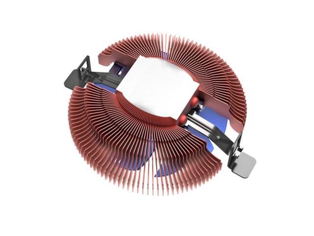 E86 Utral Thin 28mm PWM Fan Cooler 1U Server HTPC Mini PC Cooling Fan Low Noise CPU Radiators For LGA775/155/1156/AM4