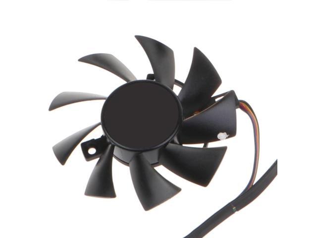 75mm 7Pin Cooling Fan PLA08015S12HH 0.5A 12V GPU Fan For ASUS TUF RX5700XT 5700 GTX1660 Graphics Card Fan Replacement