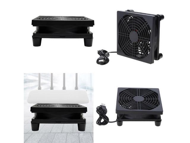 120mm 5V USB Powered Fan Cooling for Router Modem TV Box Router Cooling Case Fan for Cooling Various Electronics Device