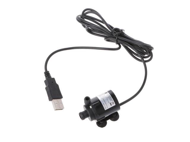 Mini USB DC5V Brushless Submersible Motor Water Pump For PC Water Cooling System
