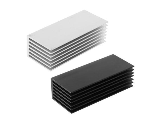 Aluminum Heat Sink Thermal Cooling Radiator Cooling Pad For NVME M.2 NG-FF SSD Solid State Hard Drive 70x22x30mm(as shown)