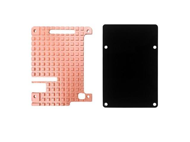 Heatsink Kit for Raspberry Pi 4B Copper Thermal Conductive with Adhesive Tape for Cooling RPI4 Model 4B Radiator