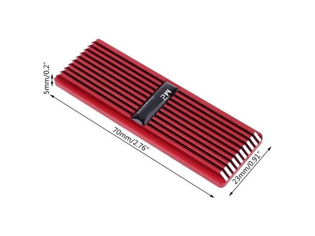 M.2 SSD NVMe Heat Sink heatsink M2 2280 SSD Hard Disk Aluminum Heat Sink For PC D7YC(as shown)