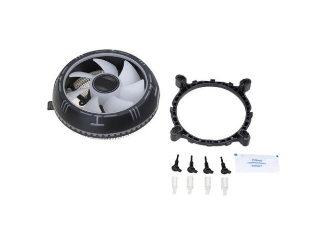 LED CPU Cooler Air-cooled CPU Heat Sink Fan PC Cooling Radiator CPU Air Cooler Fan for Intel LGA 1700 1200 775 1150(QZ510)