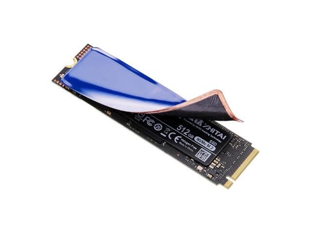 NVMe M.2 SSD Heatsink Cover Thermal Shield Pure Copper Graphene Coating Plate Avoid Overheating and Cooling Radiator
