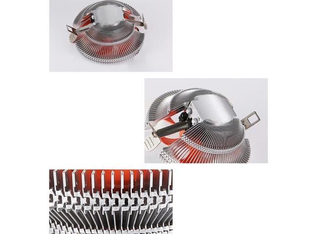CPU Fan Desktop Computer PC LED Cooler Aluminum Heatsink CPU Cooling Radiator for LGA 775 1150 1155 1156 1366 2011