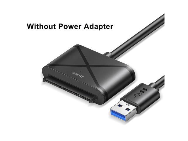 SATA Ke USB 3.0 Adaptor Kabel untuk 2.5 3.5 Inci HDD Eksternal SSD Hard Drive SATA Adaptor USB 3.0 Ke Sata III Konverter Kabel 3 0(V1 without adapter)