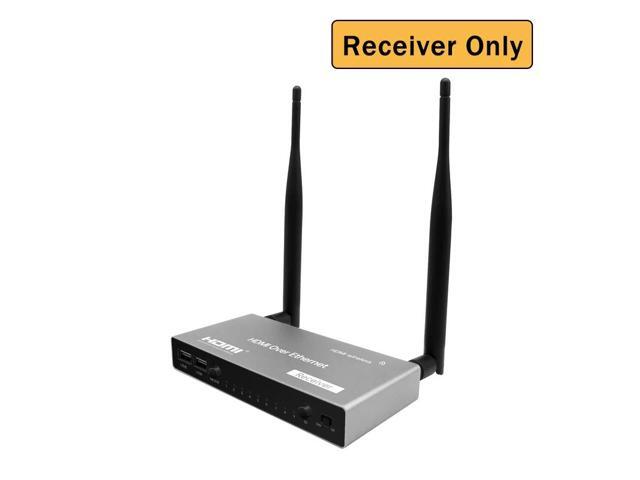 (AU Plug)(1 RX only)200M Wireless HDMI Extender 1080P Wifi HDMI KVM Extender Wireless Video USB transmitter with Loop-out IR Support Keyboard Mouse