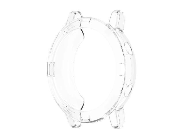 TPU Smart Watch Cover for X-iaomi H-aylou RT LS05S Sport Smartwatch Protector Case Anti-fingerprint Shell(Transparent White)